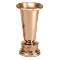  Altar Vase | 15" | Bronze Or Brass | Banded Round Base 