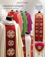  "Designed" Chasuble - Embroidered Panel - Sinai Fabric-  95% Wool/5% Gold Thread 