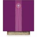  Purple Altar Cover - "Advent Star" - Pius Fabric 