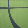  Green Altar Cover - "Designed Cross" - Omega Fabric 