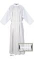  Traditional Adult/Clergy Alb - Permanent Press - Full Cut - 65% Poly/35% Cotton 