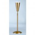  High Polish Finish Bronze Adjustable Floor Flower Vase (B): 6497 Style - 43" to 64" Ht 