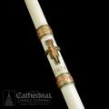  Cross of St. Francis Paschal Candle #6, 2-3/16 x 48 