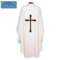  Washable Dalmatic - Cross Design - Plain or Embroidered - 100% Polyester 