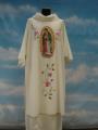  "Our Lady of Guadalupe" Dalmatic - Ivory Misto Lana  Fabric - 45% Wool/55% Poly 