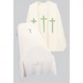  Funeral Pall - Celtic Cross Design - No Iron - Textured Polyester 