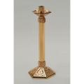  High Polish Finish Bronze Altar Candlestick: 9942 Style - 10" to 28" Ht 