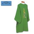  Washable Dalmatic - Chi Rho/Chalice Design - Plain or Embroidered - 100% Polyester 