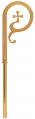  Bishop Crozier/Staff - Satin Brass - 72" Ht 