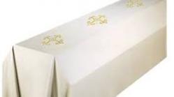  \"Crosses\" Funeral Pall - 2 Sizes - Primavera Fabric - 100% Poly 