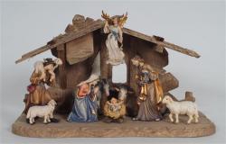  Nativity Set 10 pc: 4\" - 10\" 