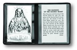  SACRED HEART METAL PLAQUE (10 PK) 