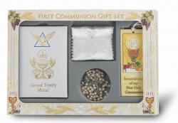  GIRL\'S DELUXE FIRST COMMUNION 6 PIECE GIFT SET 