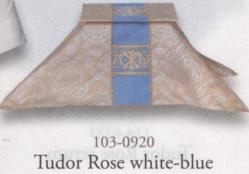  Burse & Veil - Alpha Omega 0920 Series - Tudor Rose Damask Fabric 