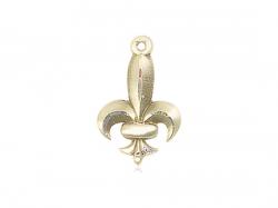  Fleur de Lis Neck Medal/Pendant Only 