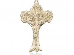  Tree of Life Crucifix Neck Medal/Pendant Only 