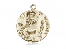  St. Barbara Neck Medal/Pendant Only 