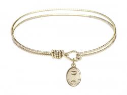  Holy Communion Charm Bangle Bracelet 