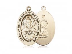  Scapular Oval Neck Medal/Pendant Only 