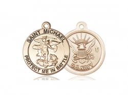  St. Michael the Archangel/Navy Neck Medal/Pendant Only 