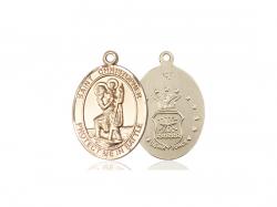  St. Christopher/Air Force Neck Medal/Pendant Only 