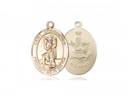  St. Christopher/Army Neck Medal/Pendant Only 