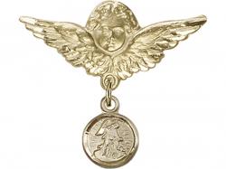  Guardian Angel Baby Badge 