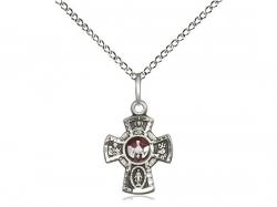  5-Way Enameled Neck Medal/Pendant Only 