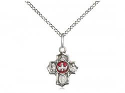  5-Way Enameled Neck Medal/Pendant Only 