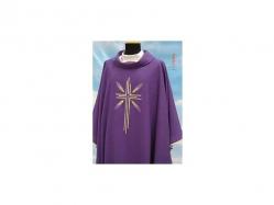  \"Cross/Wheat\" Dalmatic - Tasmania Fabric - 45% Wool/55% Poly 