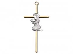  Praying Girl Wall Cross 