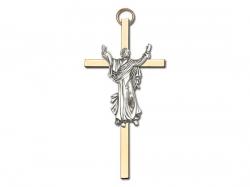  Risen Christ Wall Cross 