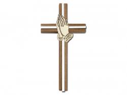  Praying Hands Wall Cross 