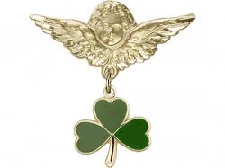  Shamrock Baby Badge 