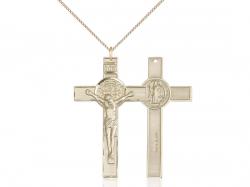  St. Benedict Crucifix Neck Medal/Pendant Only 