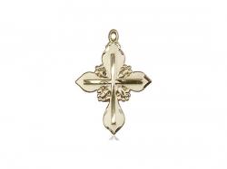  Cross on Cross Neck Medal/Pendant Only 