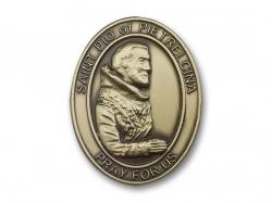  St. Pio of Pietrelcina Visor Clip 