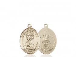  St. Christopher/Air Force Neck Medal/Pendant Only 