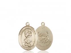  St. Christopher/Coast Guard Neck Medal/Pendant Only 