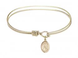  Saint David of Wales Charm Bangle Bracelet 