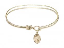  Saint John Bosco Charm Bangle Bracelet 