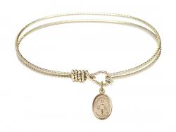  Saint Nino de Atocha Charm Bangle Bracelet 