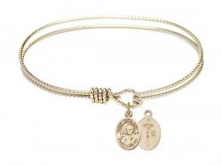  Saint John Paul II Charm Bangle Bracelet 