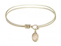  Saint Hildegard von Bingen Charm Bangle Bracelet 