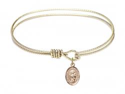  Saint Joseph of Arimathea Charm Bangle Bracelet 