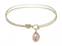  Saint Hannibal Charm Bangle Bracelet 