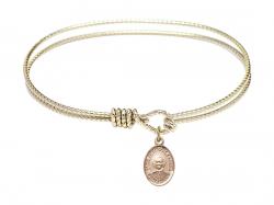  Saint Josemaria Escriva Charm Bangle Bracelet 