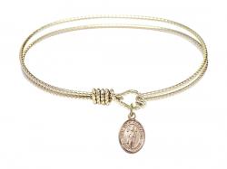  Saint Ivo of Kelmartin Charm Bangle Bracelet 