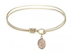  Our Lady of Assumption Charm Bangle Bracelet 