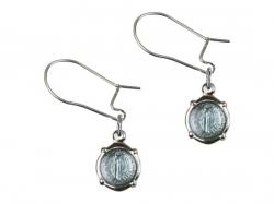  Sterling Silver Miraculous Dangle Earrings 